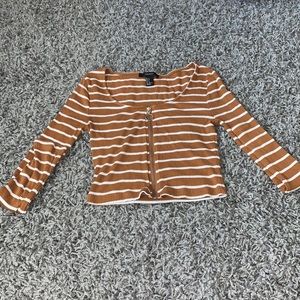 Striped Crop Top